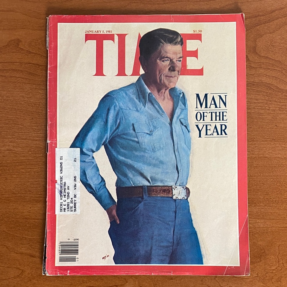 Vintage TIME Magazine - January 5, 1981 Edition